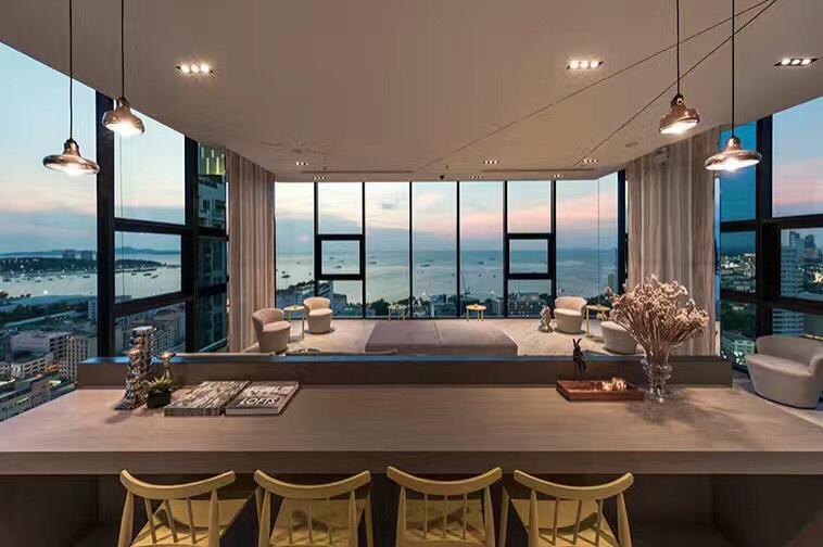 파타야 The Base Highfl Seaview 아파트 외부 사진